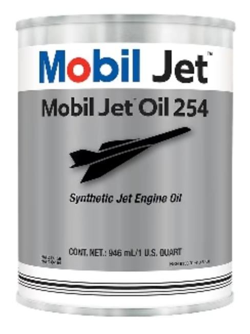 MOBIL JET OIL 254 (24 X 946ml) Free Shipping