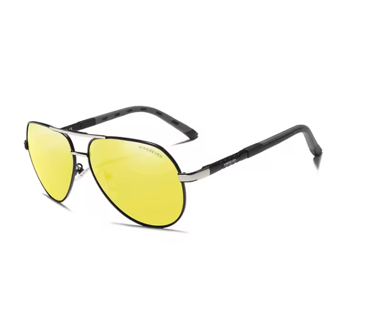 Luxury Retro Pilot Sunglasses High Quality Aluminum