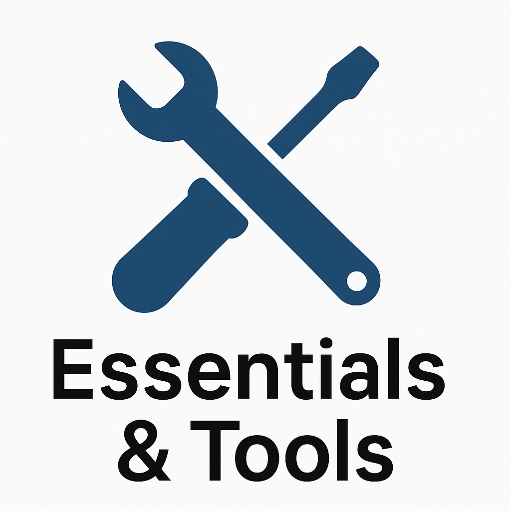 🛠 Essentials & Tools