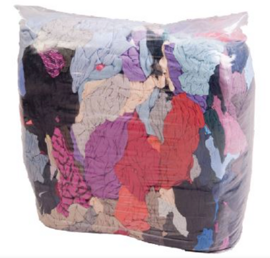 Colour Toweling Rags - 10kg (Bag Free Shipping)