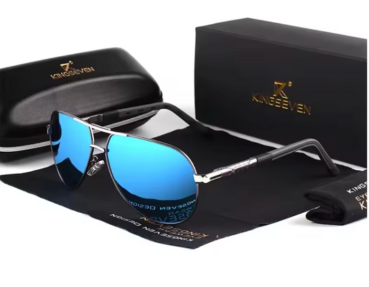 Luxury Retro Pilot Sunglasses High Quality Aluminum