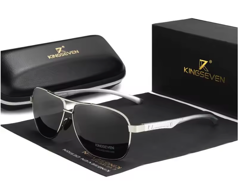 Luxury Pilot Sunglasses – High Quality Aluminium Frame, Photochromic UV400