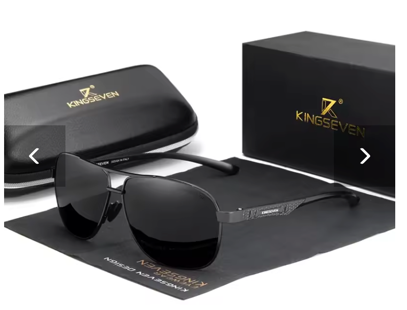 Luxury Pilot Sunglasses – High Quality Aluminium Frame, Photochromic UV400