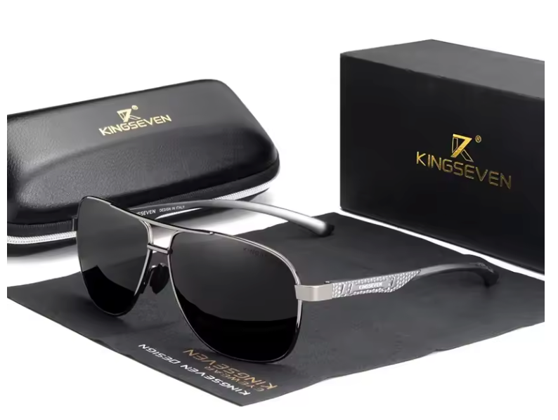 Luxury Pilot Sunglasses – High Quality Aluminium Frame, Photochromic UV400