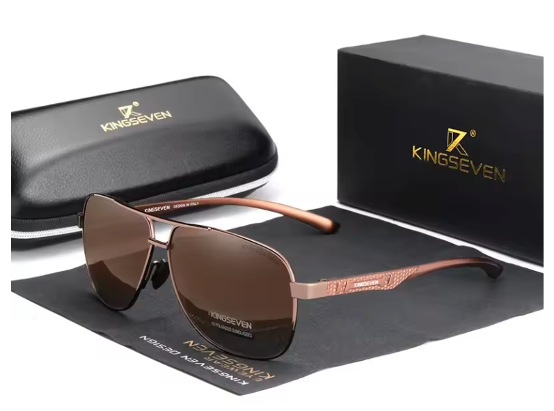 Luxury Pilot Sunglasses – High Quality Aluminium Frame, Photochromic UV400