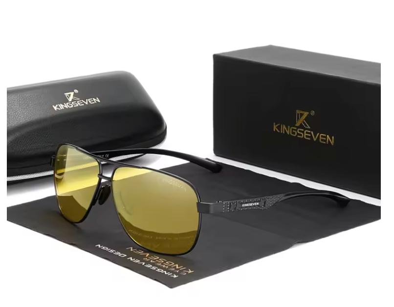 Luxury Pilot Sunglasses – High Quality Aluminium Frame, Photochromic UV400