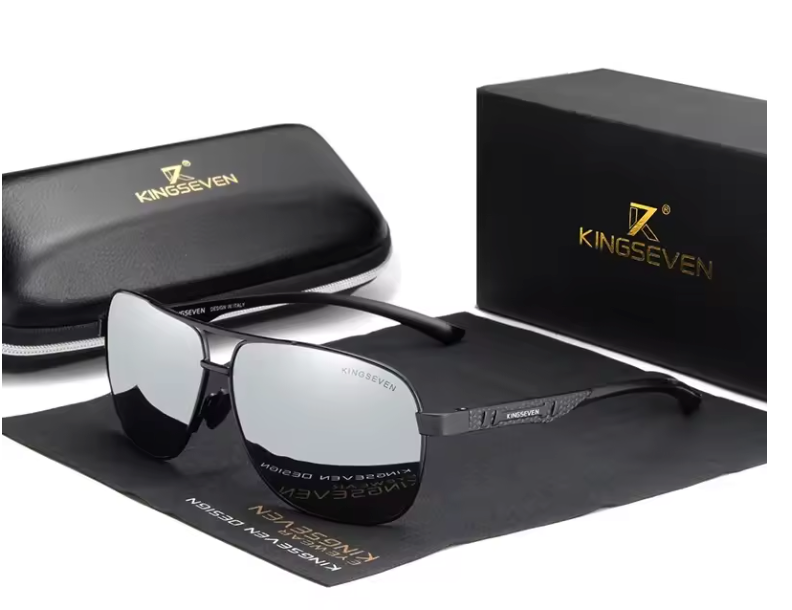 Luxury Pilot Sunglasses – High Quality Aluminium Frame, Photochromic UV400